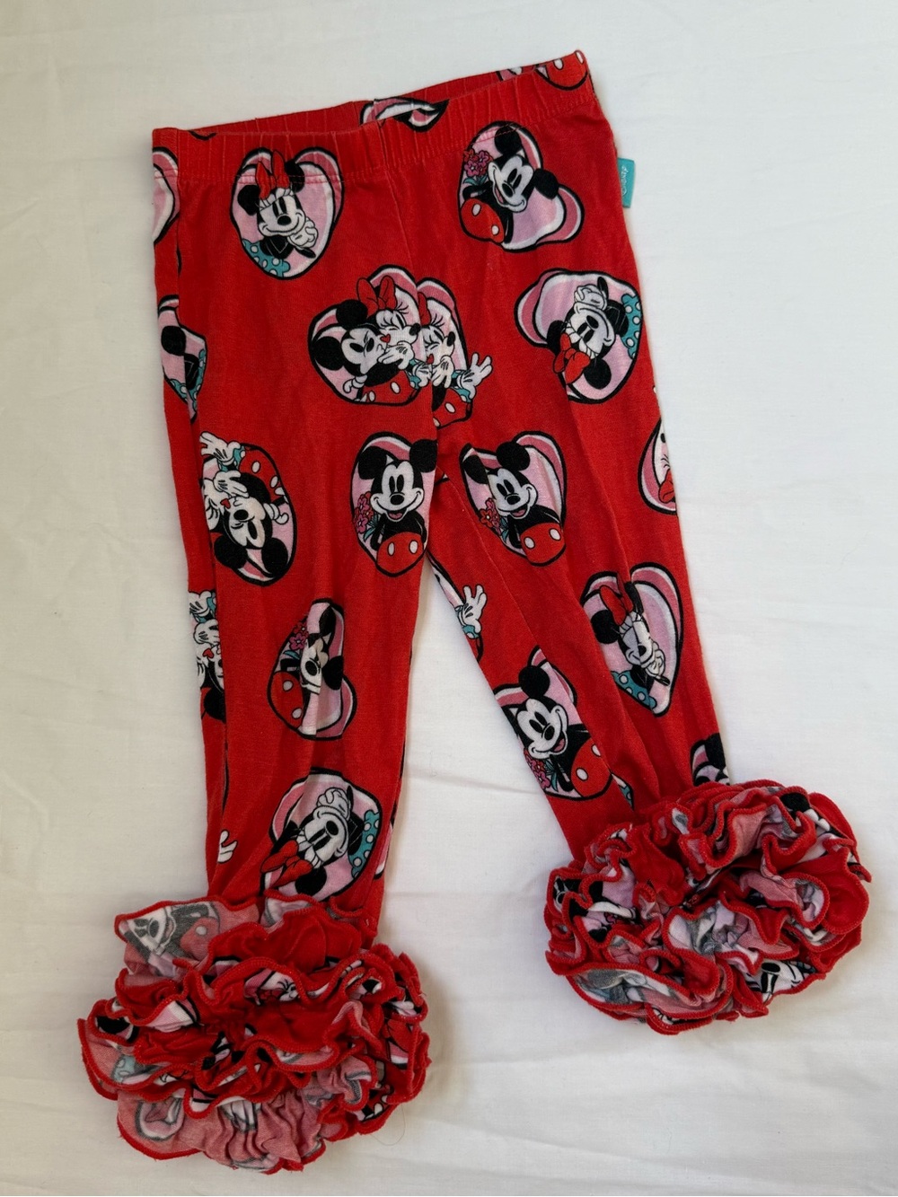 Disney Mickey and Minnie Mouse Cha Cha Pants from Posh Peanut